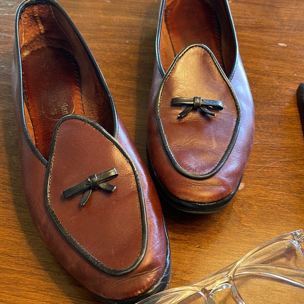 Classic Belgian Leather Loafers